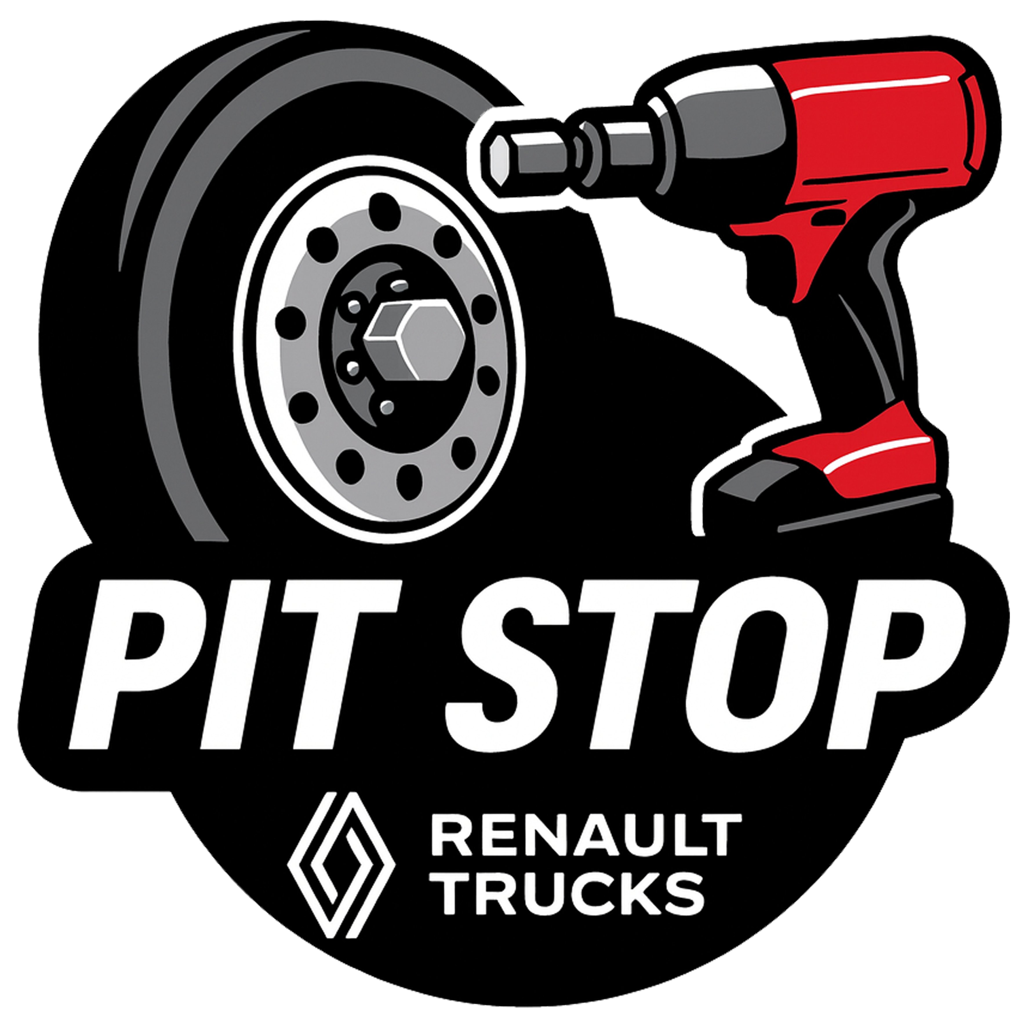 Logo Pit Stop Renault Trucks